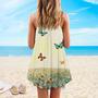 Butterfly And Sunflower You Are My Sunshine - Summer Dress