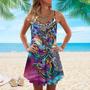 Butterfly Colorful Butterfly Neon - Summer Dress