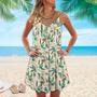 Butterfly Tropical Amazing Pattern - Summer Dress