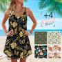 Butterfly Tropical Amazing Pattern - Summer Dress