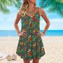 Butterfly Tropical Amazing Pattern - Summer Dress