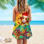 Carnival Aloha Spaghetti Strap Summer Dress