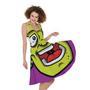 Cartoon Frankenstein Print Sleeveless Knee Length Dress