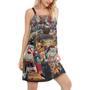 Cat Beautiful Cats Play Poker - Women's Sleeveless Cami Dress