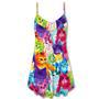 Cat Colorful Little Cute Kitten Happy Life - V-Neck Sleeveless Cami Dress