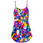 Cat Colorfull Rainbow Style - V-Neck Sleeveless Cami Dress