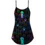 Cat Cutie Little Paw - V-Neck Sleeveless Cami Dress