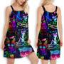 Cat Dj Cool Life - Women's Sleeveless Cami Dress