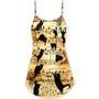 Cat Love Music Note - V-Neck Sleeveless Cami Dress