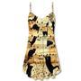 Cat Love Music Note - V-Neck Sleeveless Cami Dress