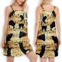 Cat Love Music Note - Women's Sleeveless Cami Dress