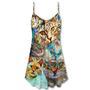 Cat Real Love Cats - V-Neck Sleeveless Cami Dress