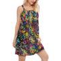 Cat Smile Amazing Colorful - Women's Sleeveless Cami Dress