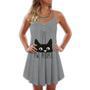 Cats Love With Love Style - Summer Dress