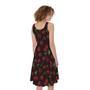 Cherry Fruit Pattern Print Sleeveless Knee Length Dress