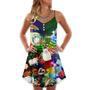 Christmas Baking Lover Amazing Christmas - V-Neck Sleeveless Cami Dress