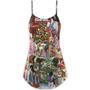 Christmas Farm Animals Happy With Xmas - V-Neck Sleeveless Cami Dress