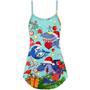 Christmas Funny Shark Love Christmas - V-Neck Sleeveless Cami Dress