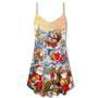 Christmas Have A Merry Holly Jolly Christmas - V-Neck Sleeveless Cami Dress