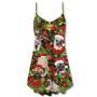 Christmas Have Yourself A Merry Little Pugmas - V-Neck Sleeveless Cami Dress