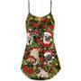 Christmas Have Yourself A Merry Little Pugmas - V-Neck Sleeveless Cami Dress