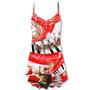 Christmas Love Music Happy Life - V-Neck Sleeveless Cami Dress