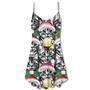 Christmas Meowy Xmas Cat Lover - V-Neck Sleeveless Cami Dress