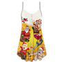 Christmas Santa Claus Drunk Beer Funny Troll Xmas - V-Neck Sleeveless Cami Dress