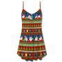 Christmas Santa Claus Happy Xmas - V-Neck Sleeveless Cami Dress