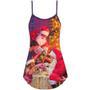 Christmas Santa Claus Story Light Art Style - V-Neck Sleeveless Cami Dress