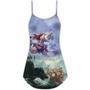 Christmas Santa Dark World Battle - V-Neck Sleeveless Cami Dress