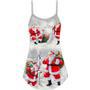 Christmas Santa Is Always With You Art Style - V-Neck Sleeveless Cami Dress