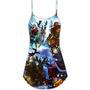 Christmas Stay Cool Santa Claus - V-Neck Sleeveless Cami Dress