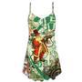 Christmas Steampunk Santa Clause - V-Neck Sleeveless Cami Dress