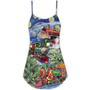 Christmas The Gift Train Arrives At The Wharf - V-Neck Sleeveless Cami Dress