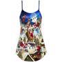 Christmas Up On Rooftop Santa's Busiest Night - V-Neck Sleeveless Cami Dress