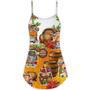 Christmas Viking Loves Beer Funny - V-Neck Sleeveless Cami Dress