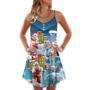 Christmas You're Hero Doctor Nurse Santa Health Care - V-Neck Sleeveless Cami Dress