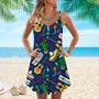 Cinco De Mayo Mexican Party Spaghetti Strap Summer Dress