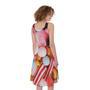 Colorful Candy And Jelly Print Sleeveless Knee Length Dress