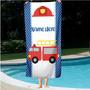 Construction Theme Personalized Beach Towels Kids Adults Unique Design