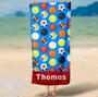 Custom Sports Towel Football Soccer Baseball Kids Beach Towels Fun