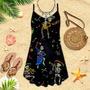 Day Dead Dia De Mexico Spaghetti Strap Summer Dress