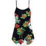 Dinosaur Funny Merry Christmas - V-Neck Sleeveless Cami Dress