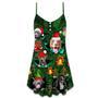 Dog Merry Pit-Mas Pitbull Christmas - V-Neck Sleeveless Cami Dress