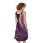 Fantastic Capricorn Sign Print Sleeveless Knee Length Dress