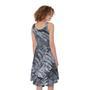 Fern Fossil Print Sleeveless Knee Length Dress