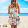 Flamingo Beach Love Summer - Summer Dress