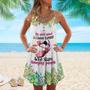 Flamingo Loves Summer Tropical Vibes Amazing - Summer Dress