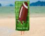 Football Design Personalized Beach Towels Adults Kids Unique Gift